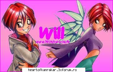 *Will* - nup 14 are...arata de mai mult dar ma rog - W.i.t.c.h.
